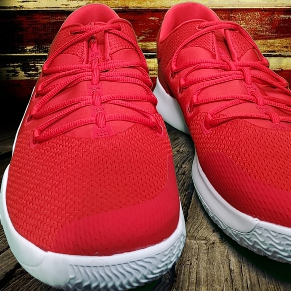 𝅺nike Hyperdunk X Low Red Black Basketball Shoes Ky - Picture 4 of 6